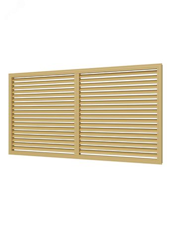 Экран радиаторный из ПВХ профиля 600х1200, цвет Бежевый - П60120Р беж ЭРА 4635