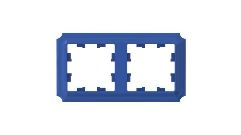 Рамка 2-пост. AtlasDesign Antique универс. аквамарин SE ATN101102 APC