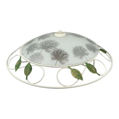 Светильник НПБ-01-2x60-162 04233 Флос 400 матовый белый корпус Флора индивидуальная упаковка - 1005205876 Элетех