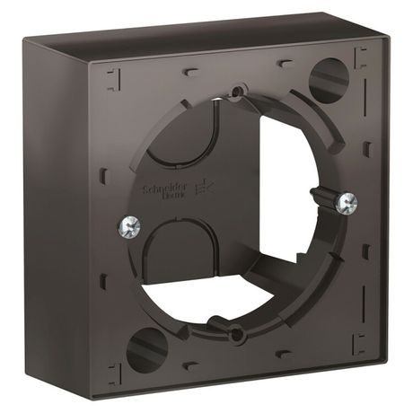 Коробка ATLASDESIGN для наружного монтажа мокко - ATN000600 APC