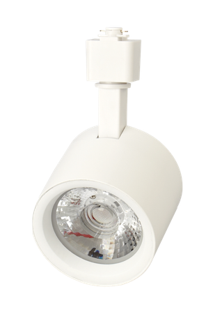 Светильник светодиодный трековый однофазный PTR 0510 10w 4000K 24° WH (белый) IP40 | .5035454 JAZZWAY