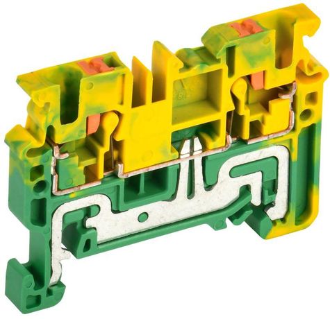 Колодка клеммная CP-PEN земля 2,5мм2 желто-зеленая | YCT21-00-K52-002 IEK