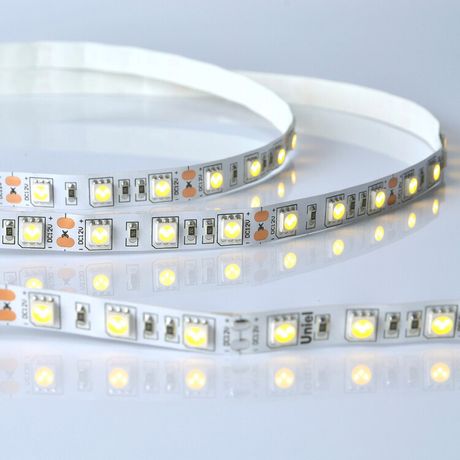 Лента светодиодная ULS-M25-5050-60LED/m-10mm-IP20-DC12V-14.4W/m-5M-3000K PROFI 14.4Вт/м 60LED/м 3000К тепл. бел. IP20 12В DC 10мм гибкая на самоклеящейся основе герметичн. упак. (уп.5м) Uniel UL-00004374