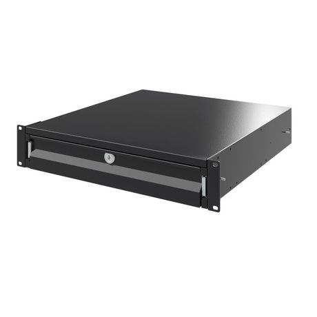 Ящик выдвижной с ключом RAL9005 | R5ITCPD2HEB DKC ДКС