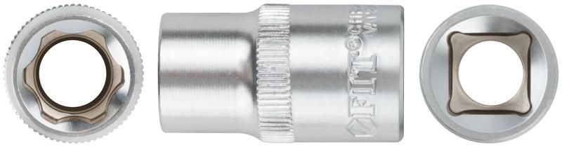 Головка шестигранная CrV 1/2дюйм 13мм FIT 62043 РОС