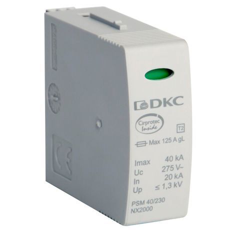 Сменный модуль к УЗИП, класс II, L-N, 40 | NX2000 DKC ДКС