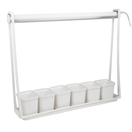 Подставка пластиковая для светильника ULI-P 570мм Мраморная 6 кашпо в/к мраморные TM Uniel - UL-00006092