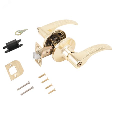 Защёлка СТАНДАРТ 8510 BK PB золото фикс - 10146 ПТК