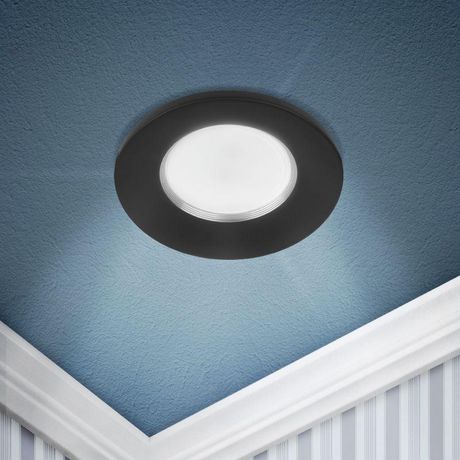 Светильник встраиваемый алюминиевый KL107 BK/SL MR16 GU5.3 черный серебро | Б0061098 ЭРА