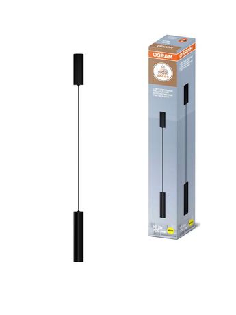Подвесной декоративный светильник OSRAM TUBE ДСО 10Вт 3000К 700Лм IP20 черный 4607194233052