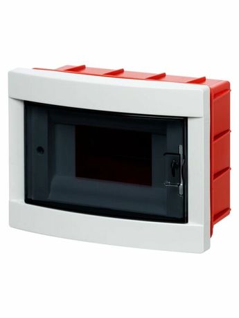 Бокс пластиковый встраиваемый ЩРВ-ПМ-6 модулей АБС-пластик, IP40 Народный | SQ0921-0003 TDM