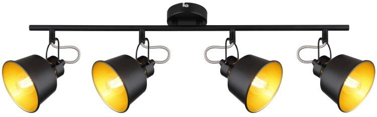 Светильник настенно-потолочный спот Evelyn 7064-704 4 х Е14 40 Вт поворотный | Б0055370 Rivoli ЭРА