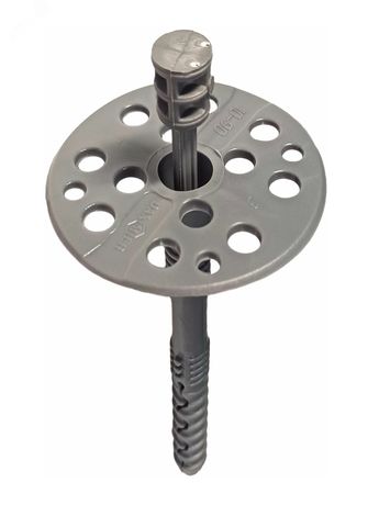 Дюбель д/изоляции Daxmer IZO 10х160 (400 шт) с пластиковым гвоздем - 00000318145 Руфкомплект