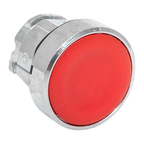 Исполнительный механизм кнопки XB4 красный плоский возвратный без фиксации, подсветки IP65 - XB4BA-R-65 EKF