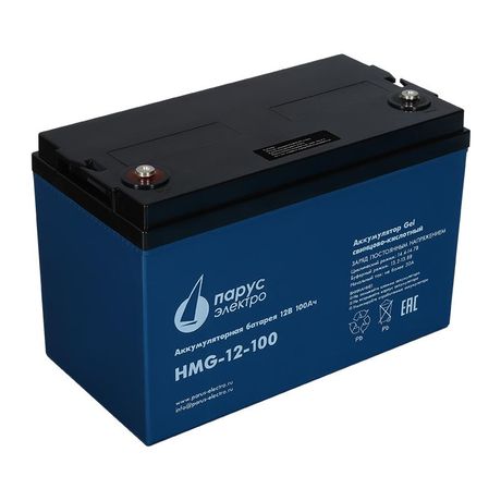 Батарея аккумуляторная 12В 100Ач гелевая HMG-12-100 Парус-Электро