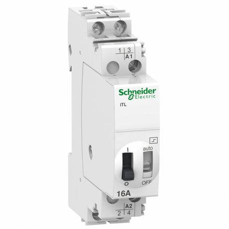 ИМПУЛЬСНОЕ РЕЛЕ iTL16A 2НО 12В АС 50-60ГЦ 6В DC | A9C30012 Schneider Electric