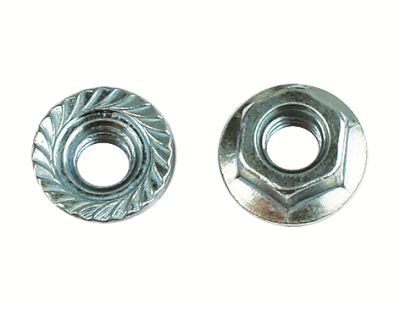 Гайка с насечкой (фланцем) , препятствующей откручиванию М8 INOX | CM100800INOX DKC ДКС