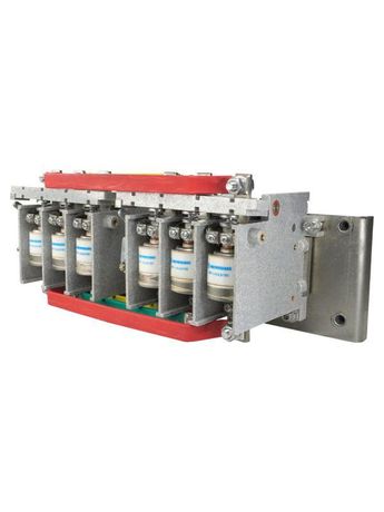 Контактор вакуумный КВТ(Р)-114-25/160-3 У3 трехполюсный 160А 110В 8з+6р реверсивный без реле IP00 Электротехник ET002689