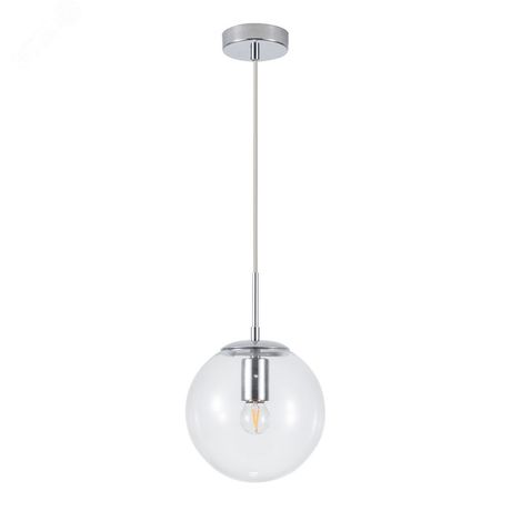Светильник подвесной VOLARE E27 1х60Вт Металл Хром - A1920SP-1CC Arte Lamp