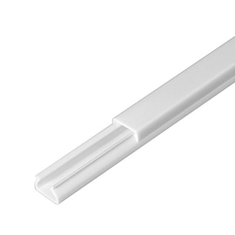 Кабель-канал белый 10х7 (200 м/уп) в п/э | PR03.0045 Промрукав Строитель