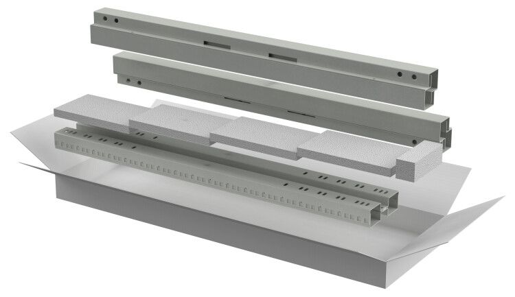 Комплект стоек и профилей для шкафа 42U LINEA N сер. - LN35-42UXX-X IEK