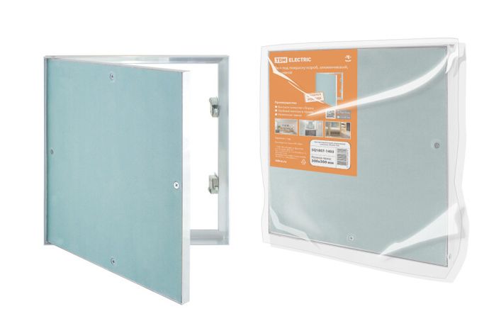 Люк под покраску короб, алюминиевый, нажимной, 300х300, | SQ1807-1403 TDM