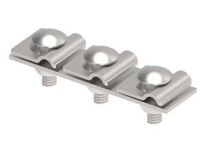 Адаптер для соединения токоотвода высокого напряжения HVI с молниеприемной мачтой. Материал - нержавеющая сталь. МА-999-Н304 Ostec 195999