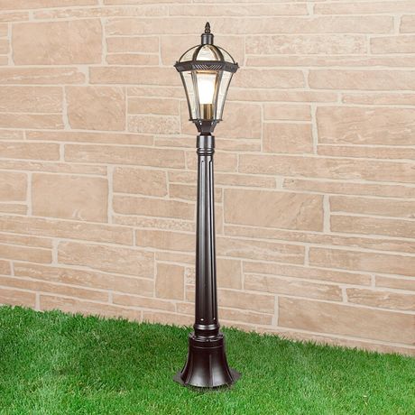 Светильник садово-парковый Capella F черный | a025015 Elektrostandard