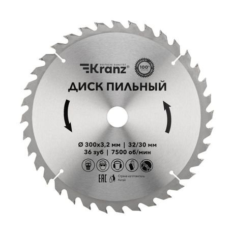 Диск пильный 300 мм х 36 зуб 32/30 | KR-92-0132 Kranz