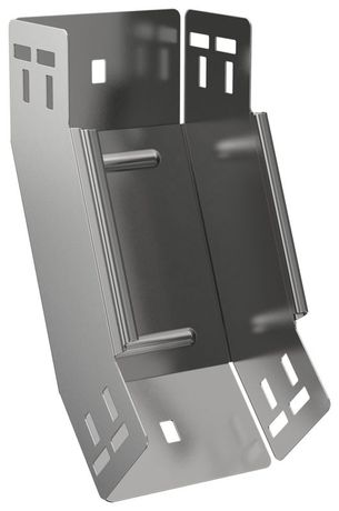 Угол для лотка вертикал. внутр. 45град. 100х100 сталь 0.8мм ESCA 5 IEK ES5-PN-45-100-100-08 IEK (ИЭК) арт. ES5-PN-45-100-100-08