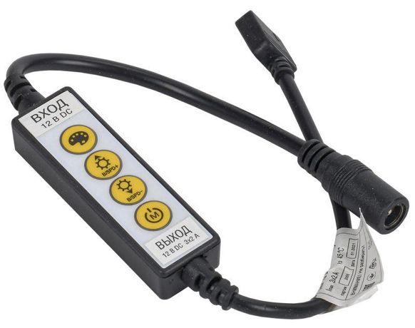 Контроллер без ПДУ К RGB 3 канала 12В 2А 72Вт | LSC2-RGB-072-K-20-12-W IEK