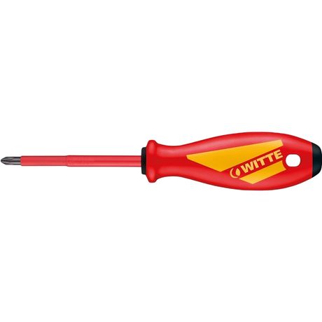 Отвертка диэлектрическая MAXX VDE крестовая PH2 x 6.0 100 мм - 537122016 WITTE