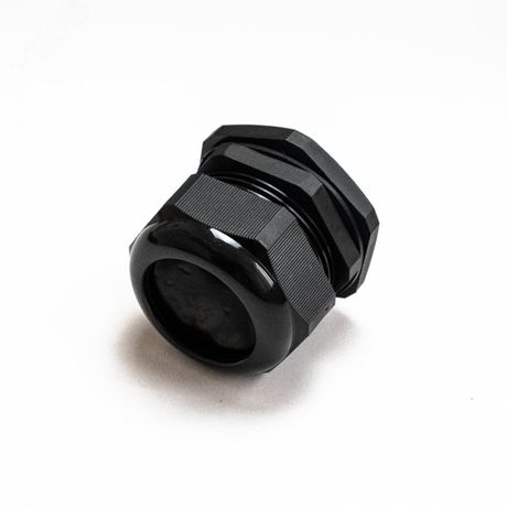Кабельный ввод (сальник) MG 63 (IP68) d отверстия 40-50 мм черный (1 шт/уп) Промрукав Строитель PR08.6039