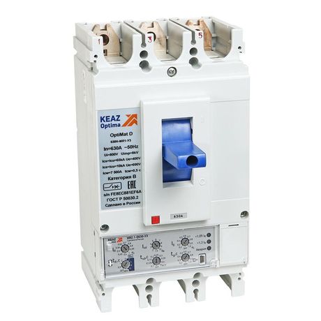Выключатель автоматический OptiMat D400N-MR1.1-У3| 321646 | КЭАЗ