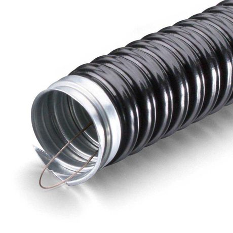 Металлорукав МРПИнг TERMO 50 с протяжкой в термостойкой ПВХ-изоляции (Fortisflex) - 88495 КВТ