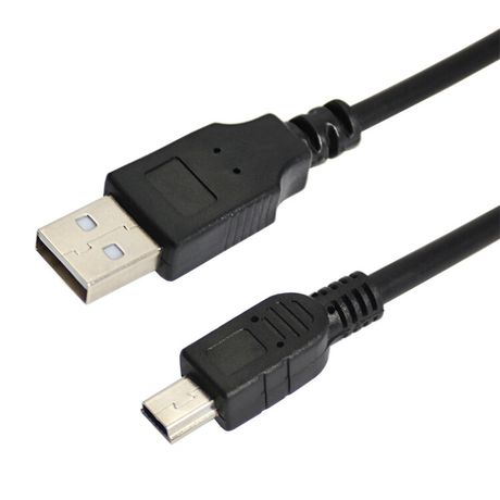 Кабель mini USB (male) штекер - USB-A штекер, длина 0,2 метра, черный (PE пакет) | 18-1131-2 REXANT MEET