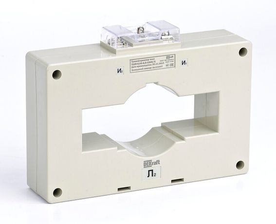 Трансформатор тока ТШП-0,66 0,5 5000/5 20ВА, диаметр 120мм | 50166DEK Dekraft APC