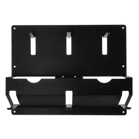 Держатель для угловых шлифмашинок и отрезных дисков, настенный, с крючками, черный | 38-0665 REXANT MEET