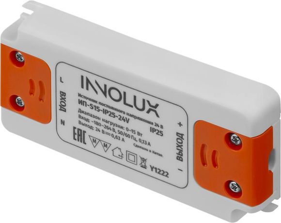 Драйвер 97 426 ИП-S15-IP25-24V для светодиодной ленты 24V | 97426 INNOLUX