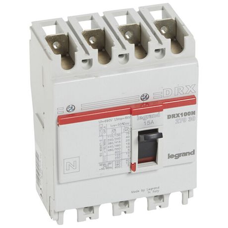 Выключатель автоматический 4п 20А 20кА DRX125 термомагнитн. расцеп. Leg 027031 Legrand