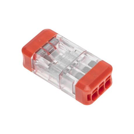 Экспресс-клемма проходная разъемная СМК 2273-203R 3п 0.5-2.5кв.мм (блист.5шт) Rexant 07-5242-5 MEET