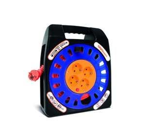 Удлинитель в закрыт. корпусе 4х40м 16А IP20 У16-012 ПВС 3х1.5 термозащита защ. шторки UNIVersal 9634598 Союз