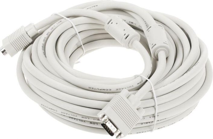 Кабель CABLE15 DB15 (m) 15м феррит.кольца сер. 675580