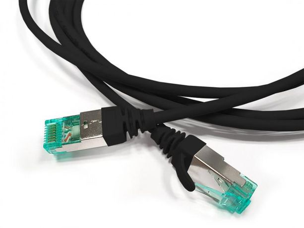 PC-LPT-SFTP-RJ45-RJ45-C6A-1M-LSZH-BK Патч-корд S/FTP, экранированный, категория 6a (100% Fluke Component Tested), 30AWG, LSZH, 1 м| 445808 | Hyperline
