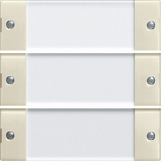 Кремовый глянц Комплект клавиш 3 шт | 213301 GIRA KNX S-55
