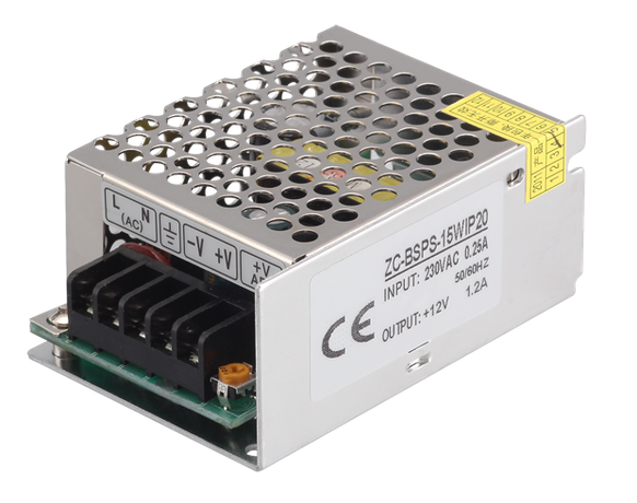 Драйвер для светодиодной ленты LED BSPS 15Вт 12В IP20 | 3329358 Jazzway