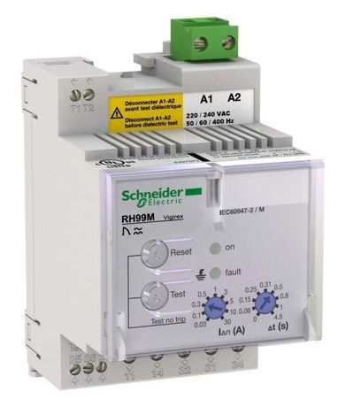 Реле H99M 240В 50/60/400Гц с авт. сброс 0.1 30А 04.5сек. SchE 56193 Schneider Electric