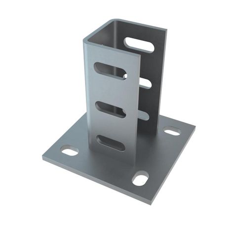 Основание потолочной стойки для профиля 50/50 мм | OPTU КМ-профиль LO15315