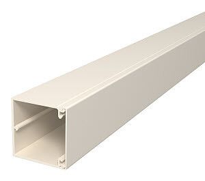 Кабельный канал WDK 60x60x2000 мм (ПВХ,кремовый) (WDK60060CW) | 6021948 OBO Bettermann