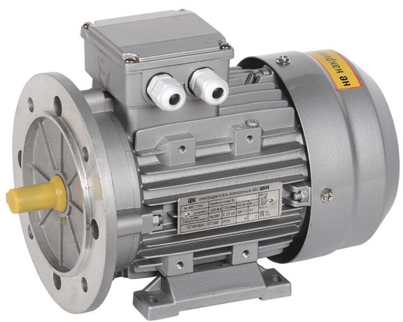 Электродвигатель АИС DRIVE 3ф 90LB4 220/380В 2.2кВт 1500об/мин 2081 IEK AIS090-B4-002-2-1520